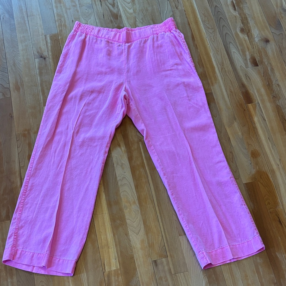 Lilly Pulitzer Pink Straight Leg Pants